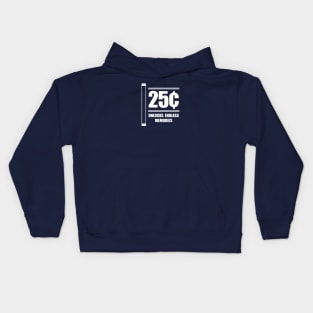 Retro Arcade "25 Cents, Unlocks Endless Memories" Kids Hoodie